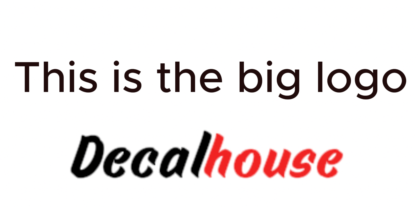 DecalHouse Logo Sticker